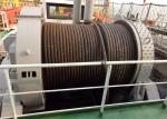 Steel Q235 Motorized Winch Machine , Electric Winch 13000 Lb High Capacity For