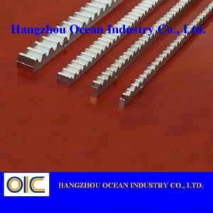 China High Strength / High Precision M2.5 Gear Rack With Zinc Coated Process factory