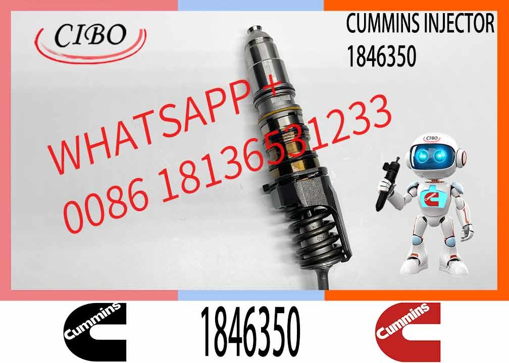 High Quality Common Rail Diesel Fuel Injector 1846315 1846350 For Scania HPI DC12.10/13 Engine For Cummins X15