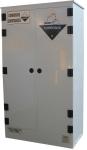 Lab Solvent Plastic Double Door Small Corrosive Cabinet White Polypropylene Acid
