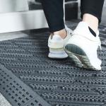 15x15 Heavy Duty Shoe Scraper Mats Outdoor Shoe Cleaning Mats Weather Resistance