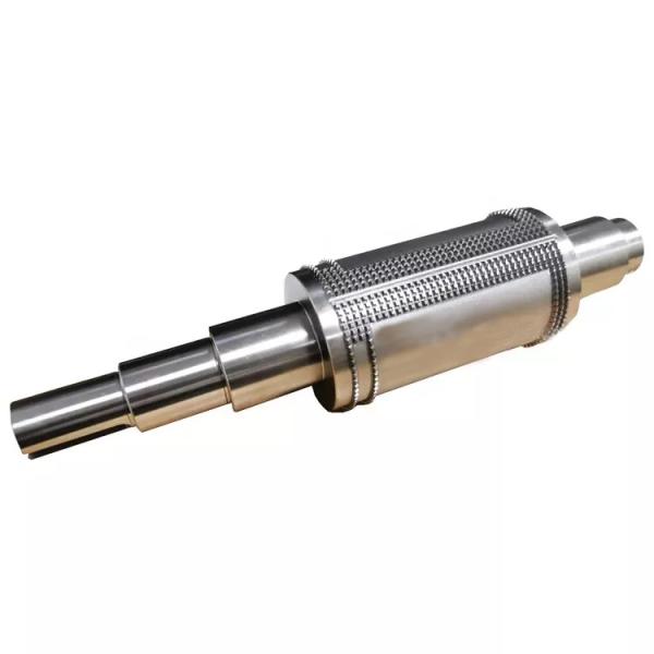 Medical Mask Machine Knurling Shaft And Roller High Precision CNC Machining