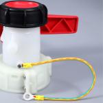 Structure Butterfly Valve Media Water DN50 75MM Plastic HDPE Valve for IBC Water