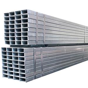 China ISO9001 Certified 80x80x25m Hollow Tube Galvanize Tube with Accessories 50 x 50 Square Skin Pass Yes factory