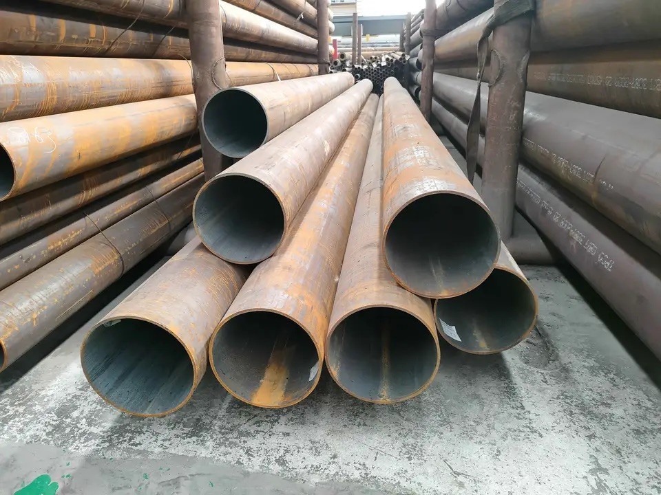 Drill Welded Carbon Steel Pipe Non Alloy 12m Line For Oil And Gas Transportation