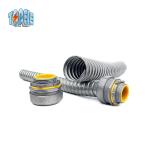Metal Color 1/2" Zinc Die Cast Flexible Conduit Connector Straight For Conduit