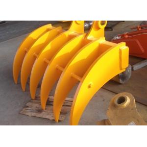 Heavy Duty Excavator Brush Rake With Sharp Tines For Precision Excavation Tasks