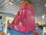 0.55mm PVC Tarpaulin Inflatable Slides Ice Cream Cupcake Cartoon Inflatable Dry