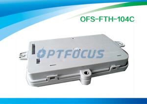 China Wall Mount Fiber Termination Box 4 Core FTTH Small SC / FC / LC Connecter factory