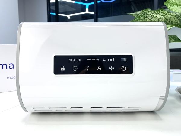 90m3/H PM2.5 CADR Wall Mounted Air Sanitizer 240V Portable Ionizer 55dB Noise