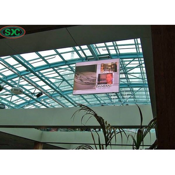 China P6 Led Video Display Panel , Full Color Advertising Led Display 32x32 Dots Pixels factory