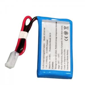China CE ROSH Lightweight 75g 1050mA Medical Battery Pack factory