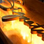 Alphabet Light Up Sign Wedding Home Party Bar Decoration Warm White Led Letter