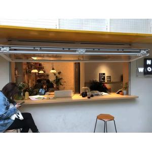 DERCHI Bifold Windows with Louver Curtain Type and 6063-T5 Extrusion Alloy