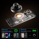 Lightweight Compact Magsafe Car Mount Flowing Light Magsafe Phone Mount