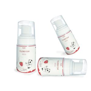China 200ml Dental Fluoride Foam Grape Flavor For Bad Teeth With ISO factory