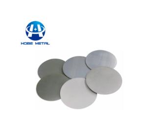 China Silver 1060 Aluminum Round Circle Wafer Discs For Kettle factory