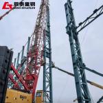 Prefabricated Steel Frame High Rise Buildings Construction For Civil Building