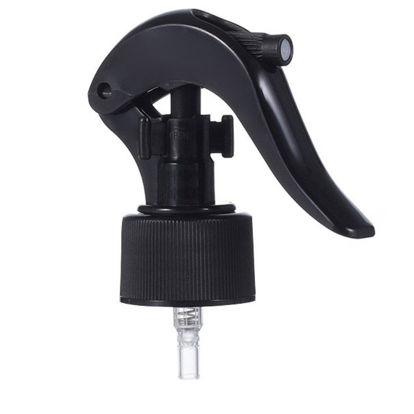 LinDeer Plastic 28mm Black Mini Trigger Sprayer For Liquid