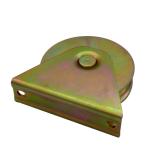 Sliding gate roller GW603 U Groove，Galvanized, Iron, Single bearing, size 50mm