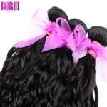 Virgin Water Wave Brazilian Hair With Lace Closure , Unprocessed Water Wave Hair