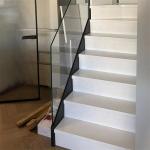 Stainless Steel Glass Handrail Railing for Easy Installation in Apartment
