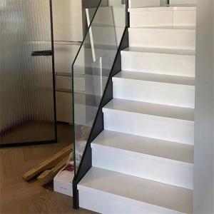 China Stainless Steel Glass Handrail Railing for Easy Installation in Apartment Buildings factory