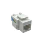 ABS Network Cable Accessories 8P8C Modular 90 Degree Cat6 Keystone Jack