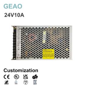 24V 10A Switched Mode Power Supply For Customization Grinding Machine Industrial