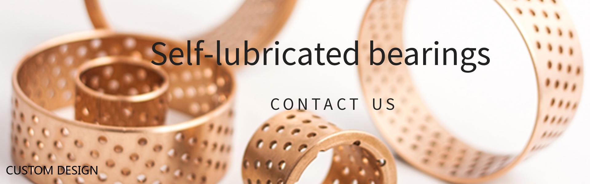 self-lubricated bearings bronze bushings