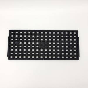 China Black JEDEC Tray for BGA-Packaged Chip Complies With Standard Design Matrix 8x16=128PCS factory