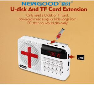 China Christian usb sd card player factory
