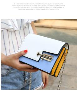 China PU Cross-body Bags Women's Handbags New Arrival Shoulder Bags with Lock factory