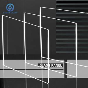 China Ultra Clear Flat Glass Panel 1mm 1.5mm 2mm 3mm 4mm 5mm 6mm Tempered Glass Panels factory