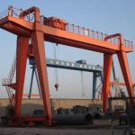 Outdoor Industrial Gantry Crane Marble Loading Double Girder Rail Mounted