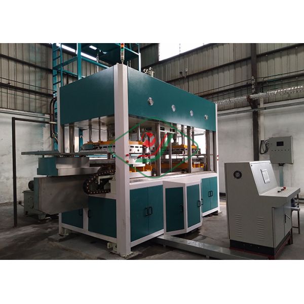 China Eco Friendly Molded Pulp Machine / Fully Automatic Industrial Packing Line factory