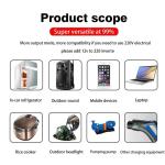 Portable 12V Lithium Battery 30ah 50ah 80ah 100ah Solar Power Battery Pack For