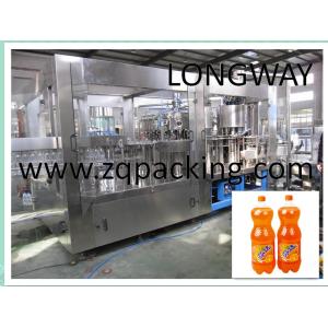 China Automatic PET Bottle Filling Machine For Carbonated Water Filling on sale