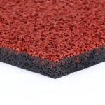 2.2m X 1.5m Synthetic Rubber Track Backdrop Red Runway Green Lawn Playground