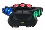Entertainment Bar 9PCS*12W LED Beam Moving Head Light Infinite Rotating Pan