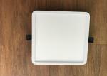 White 18w Led Square Panel Light , 80ra Embedded Ceiling Lights Saves Energy