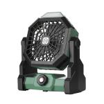 Portable 6-inch Wind Rechargeable Outdoor Tent Camping Fan With Lighting and