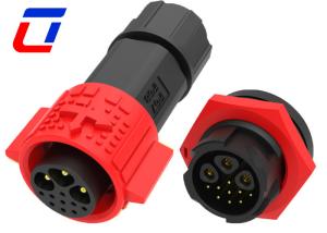 China Male Female 12 Pin IP67 Waterproof Connector 9 Pin Industrial Plug And Socket factory