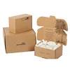 Foldable Small Carton Corrugated Cardboard Box For Clothes Gift Mailer Shipping