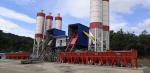 HZS75 Ready Mixed Concrete Batching Plant Large Capacity For Construction