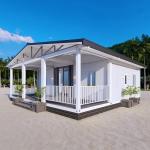 Customized Modular Container Homes 20ft Flat Pack Container Prebuilt Container
