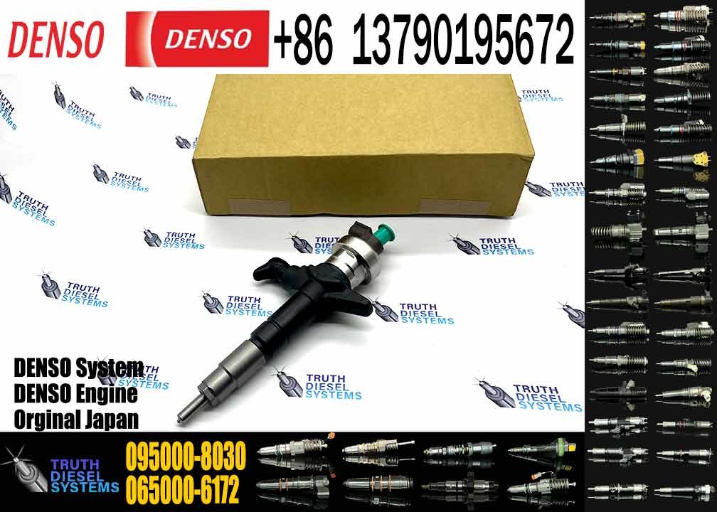 Common rail fuel injector 095000-8030 for D-max 4JJ1 8980749090 8-98074909-0 8-98074909-3 Fits for NNR/NPR/NQR/NLR