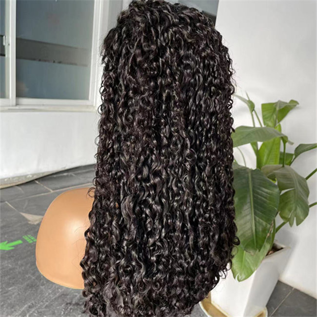 Neobeauty Pixie Curl Raw 5x5 Hd Lace Closure Wig Human Hair Natural Color