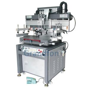 China satin label automatic screen printing machine factory