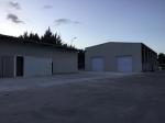 White Light Steel Prefab House Galvanized C Purlin Industrial With Sliding